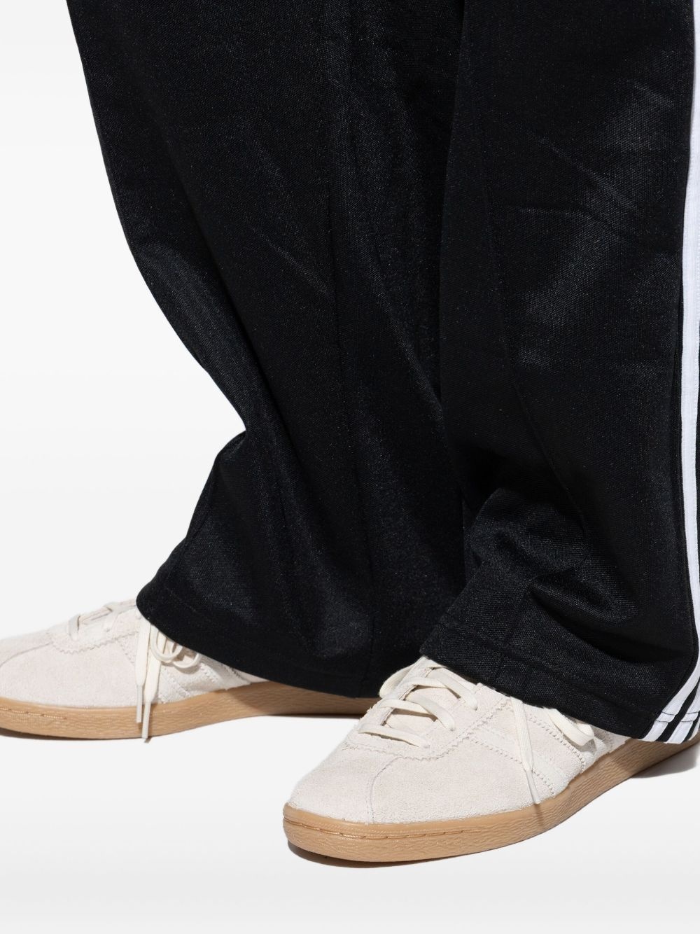 Tobacco suede low-top sneakers - 6