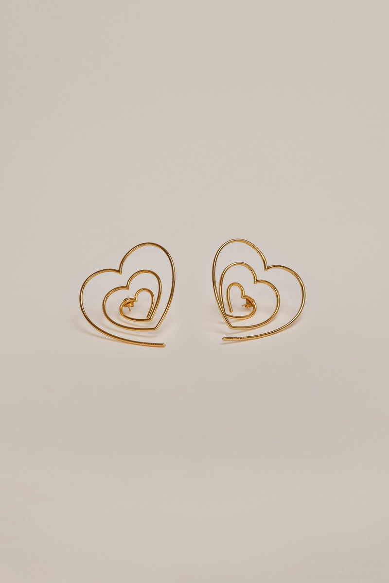 Y Heart Earring 1