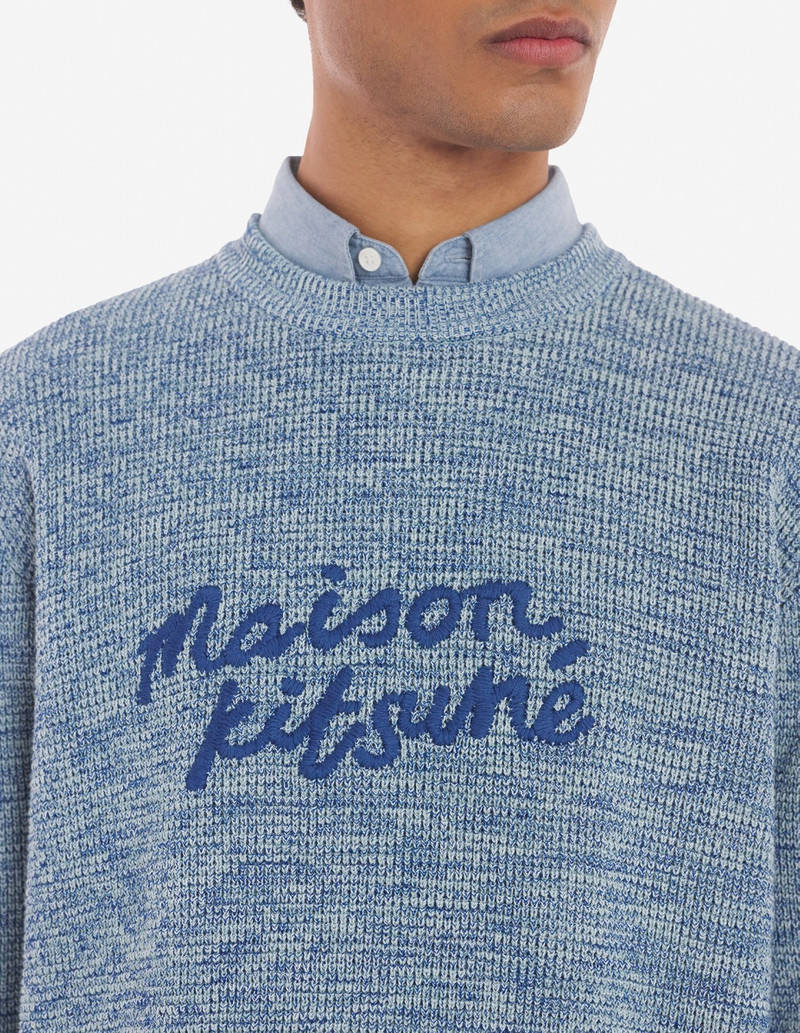MAISON KITSUNE HANDWRITING COMFORT JUMPER 4