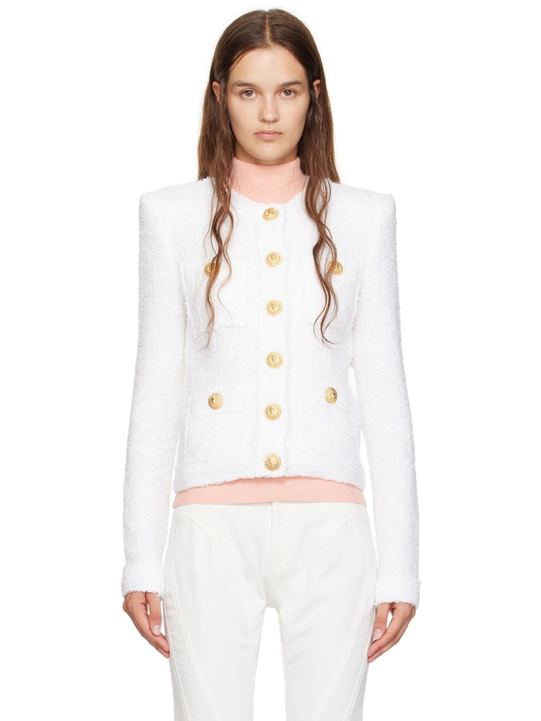 White Miami 4 Pocket Jacket - 1