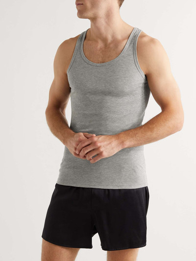 TOM FORD Ribbed Cotton and Modal-Blend Tank Top outlook