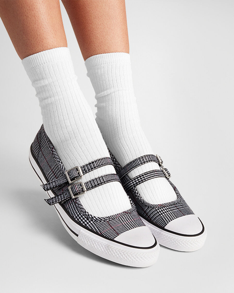 Chuck Taylor All Star Dainty Mary Jane Plaid - 9