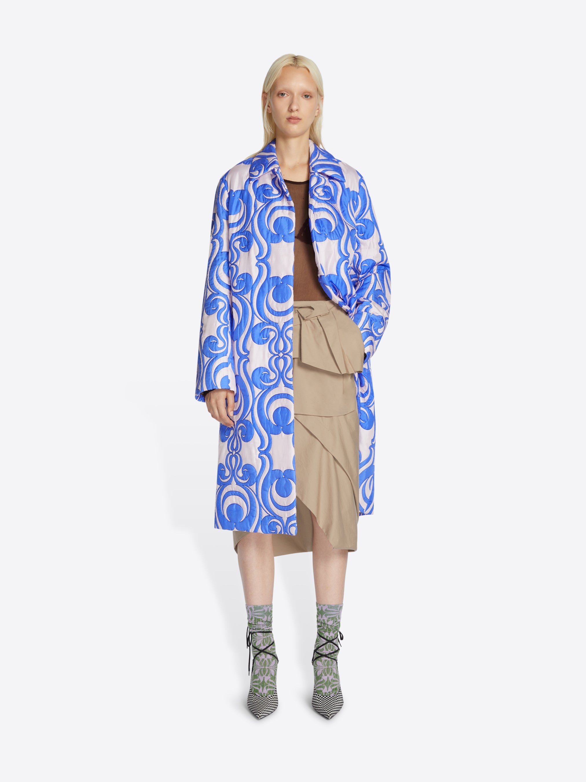HAND QUILTED COAT - 2