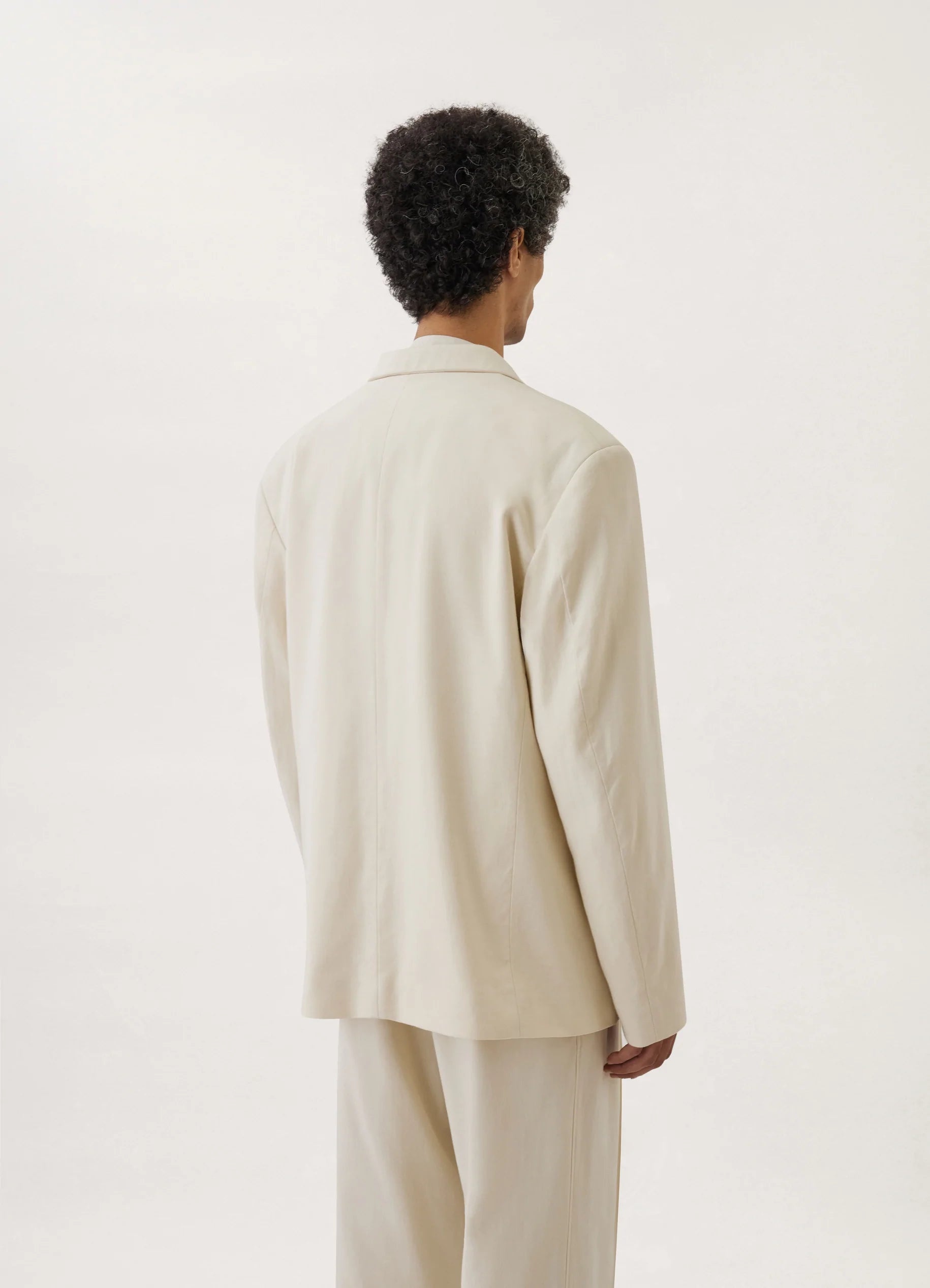 る*り様 LEMAIRE 3 buttons Jacket Lemaire 3 BUTTONS JACKET COTTON VISCOSE | REVERSIBLE