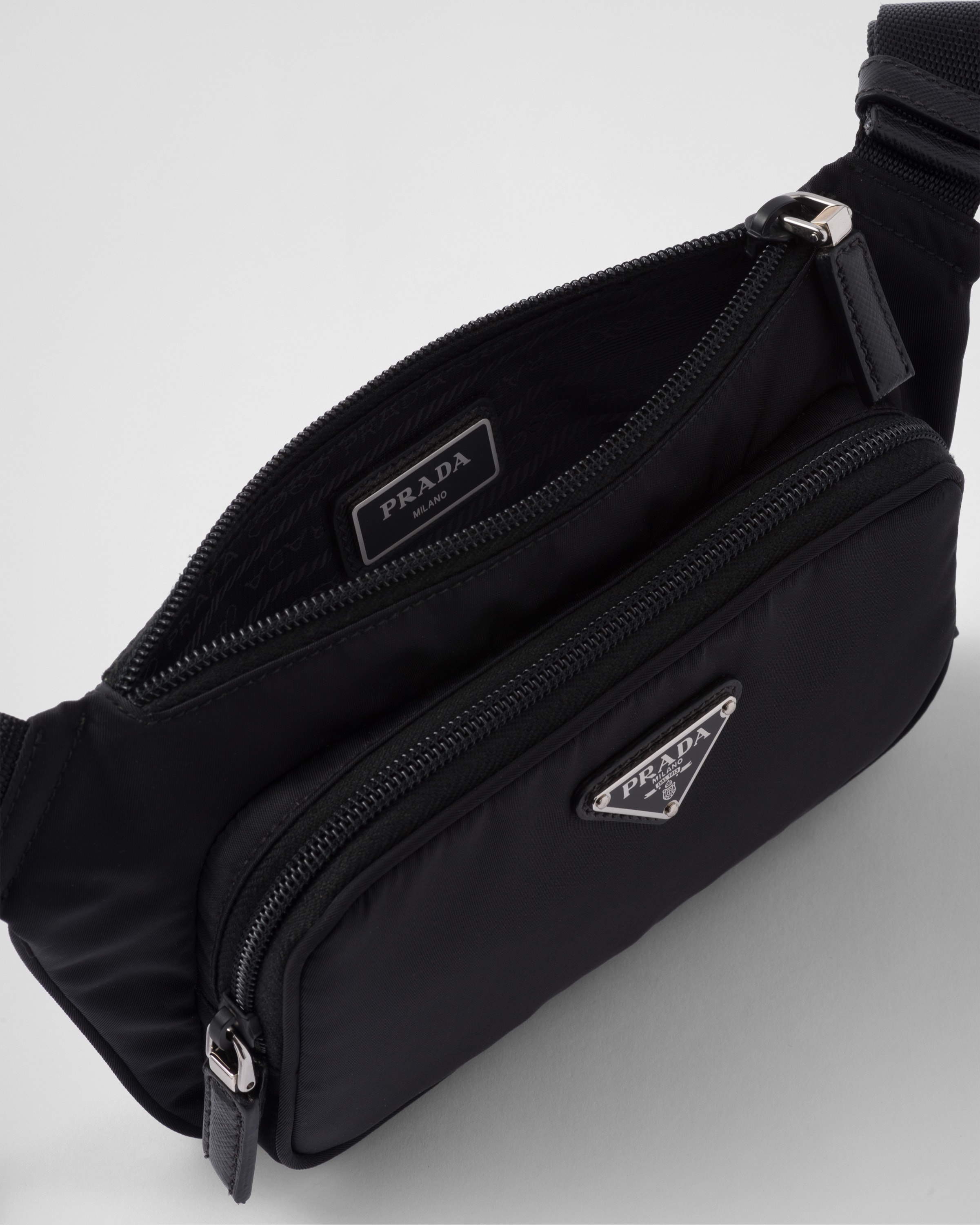 Prada Re-Nylon and Saffiano leather shoulder bag | REVERSIBLE Prada Re-Nylon and Saffiano leather shoulder bag | REVERSIBLE