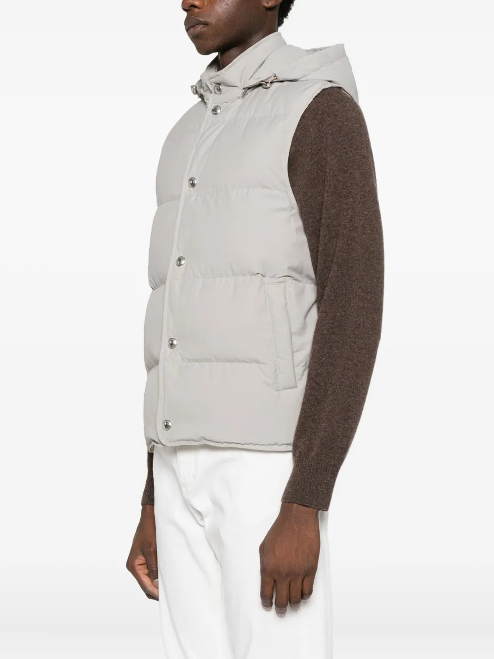 ELEVENTY - Eleventy Men Hooded Vest - 3
