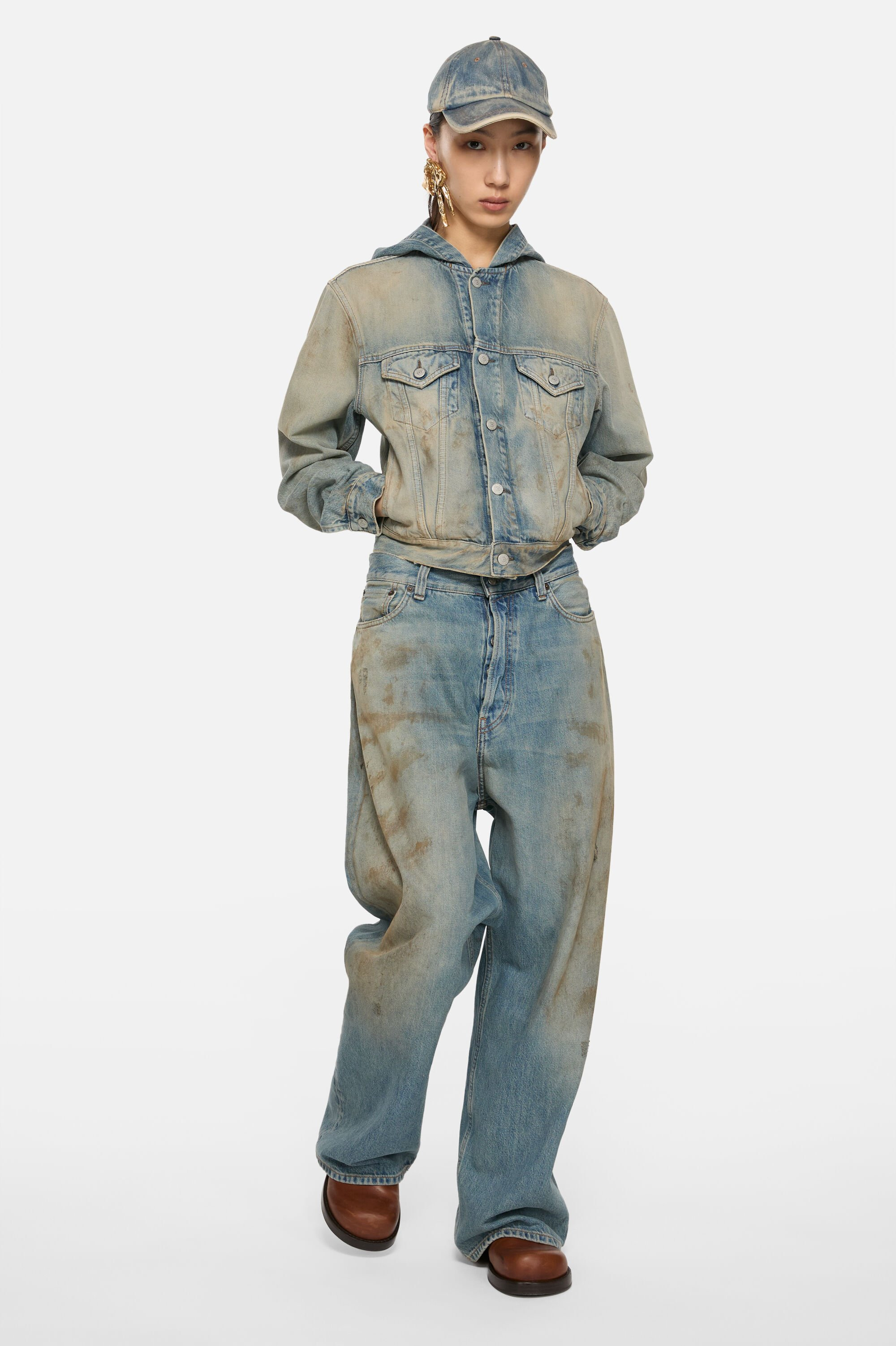 Super baggy fit jeans - 2023 - Mid Blue - 2