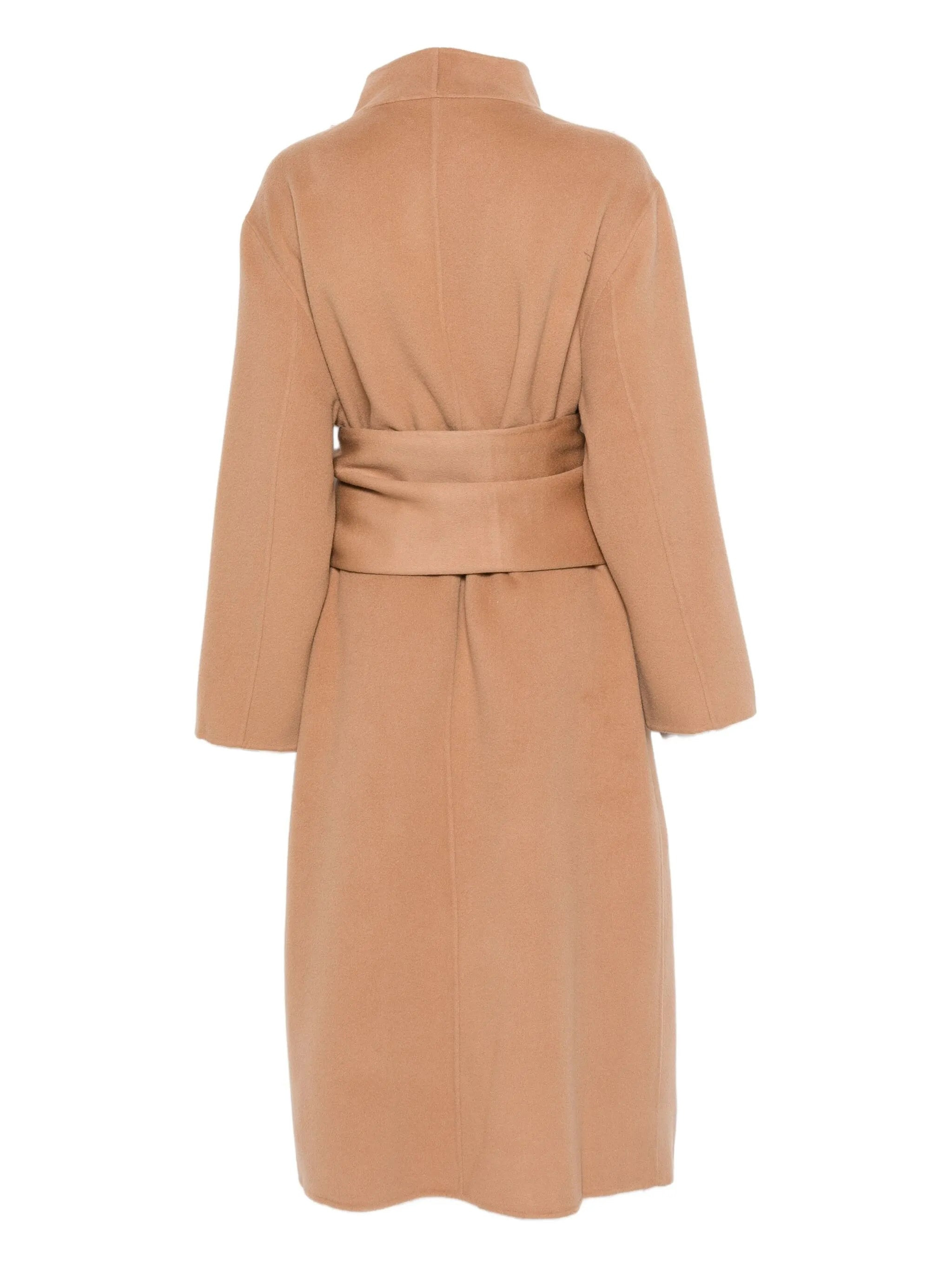 Aya Muse AYA MUSE MAXI COAT WITH SCARF BUTTERSCOTCH - 3