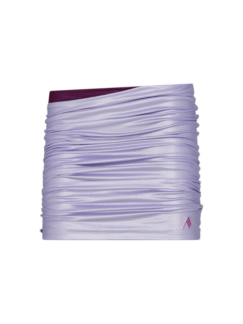 LAVANDER MINI SKIRT - 1