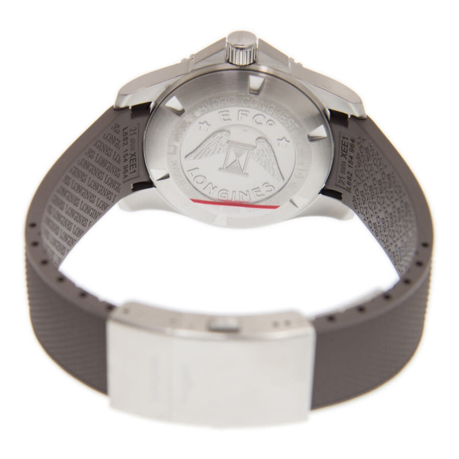 Longines Hydroconquest Automatic Grey Dial Men's Watch L3.781.4.76.9 - 5