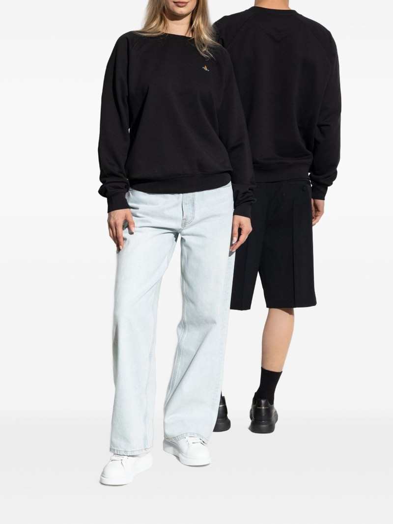 Vivienne Westwood crew-neck embroidered sweatshirt outlook