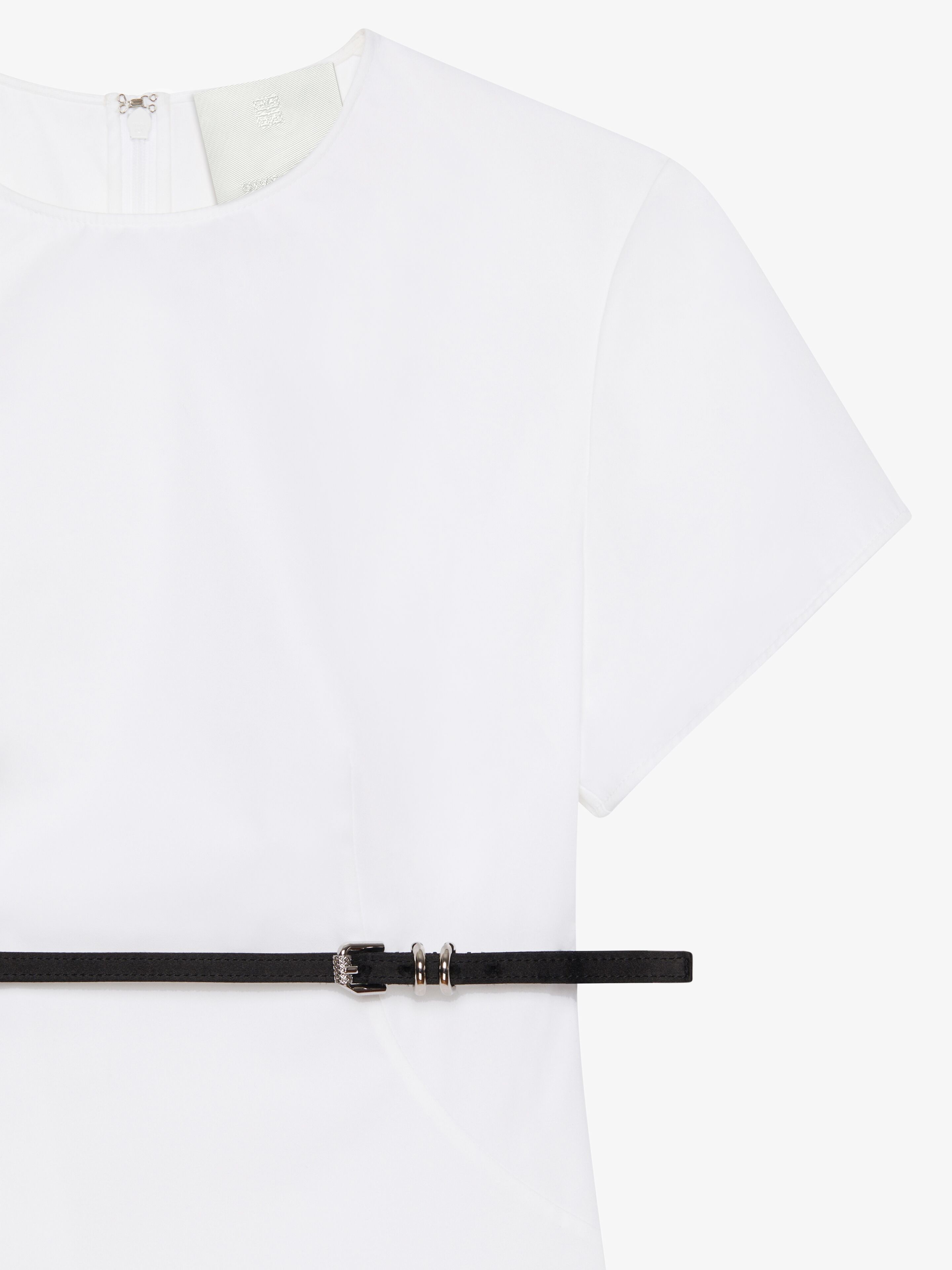VOYOU DRESS IN POPLIN - 5