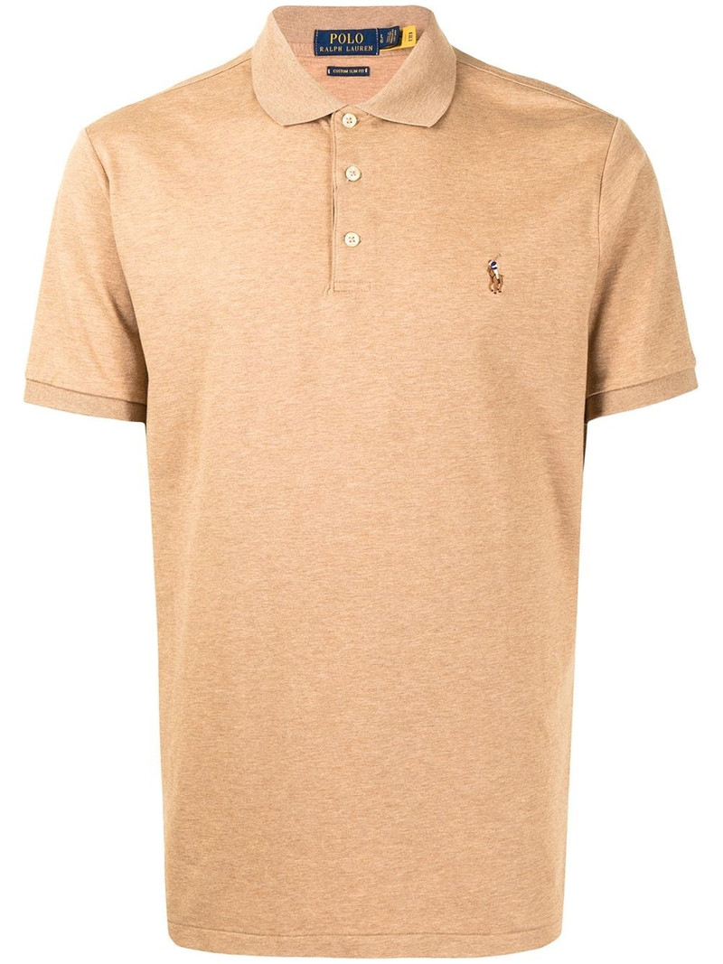embroidered-Pony polo shirt 1