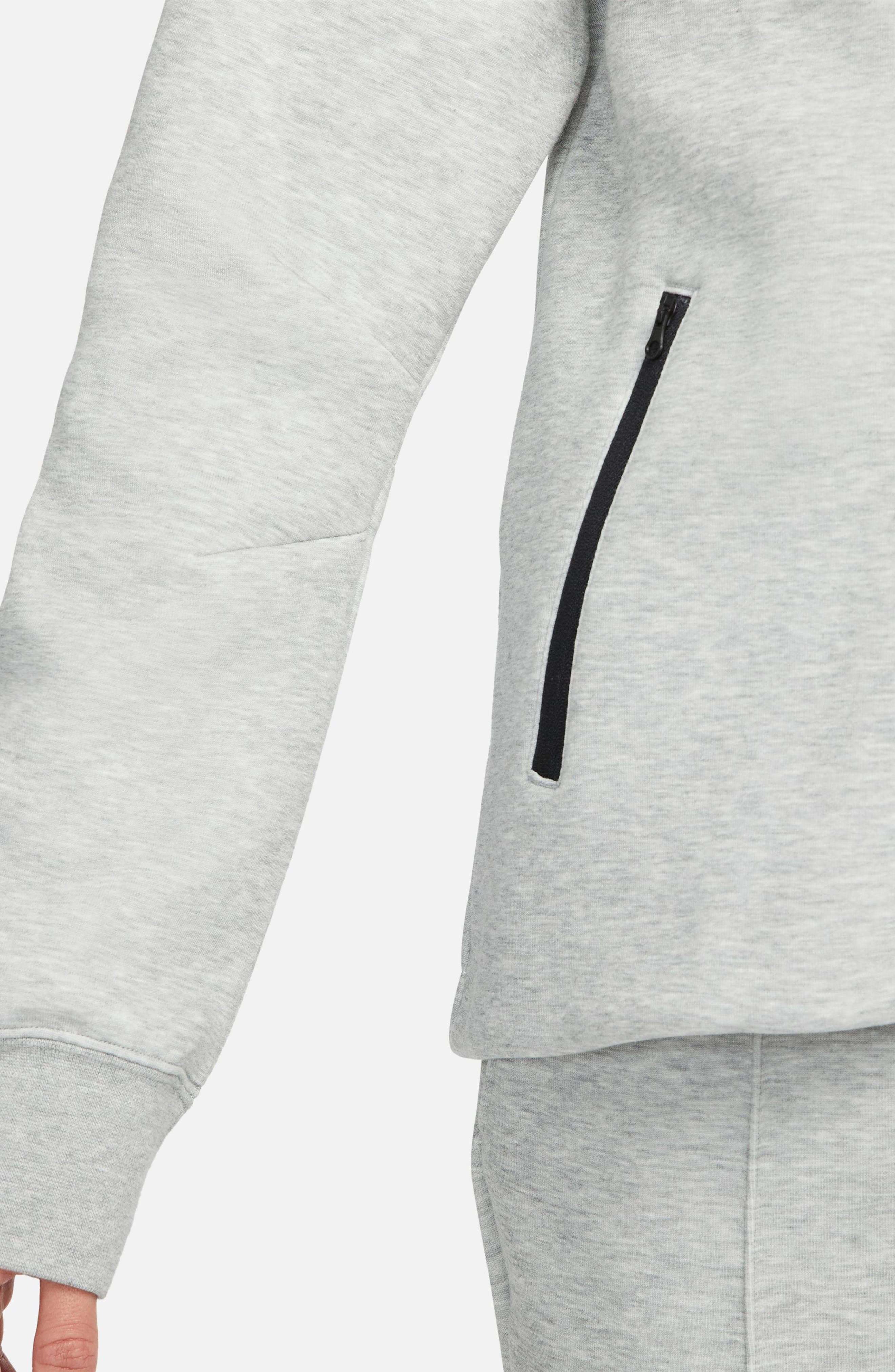 Nike Sportswear Tech Fleece Windrunner Zip Hoodie in 063 D Gr H/black at Nordstrom - 3