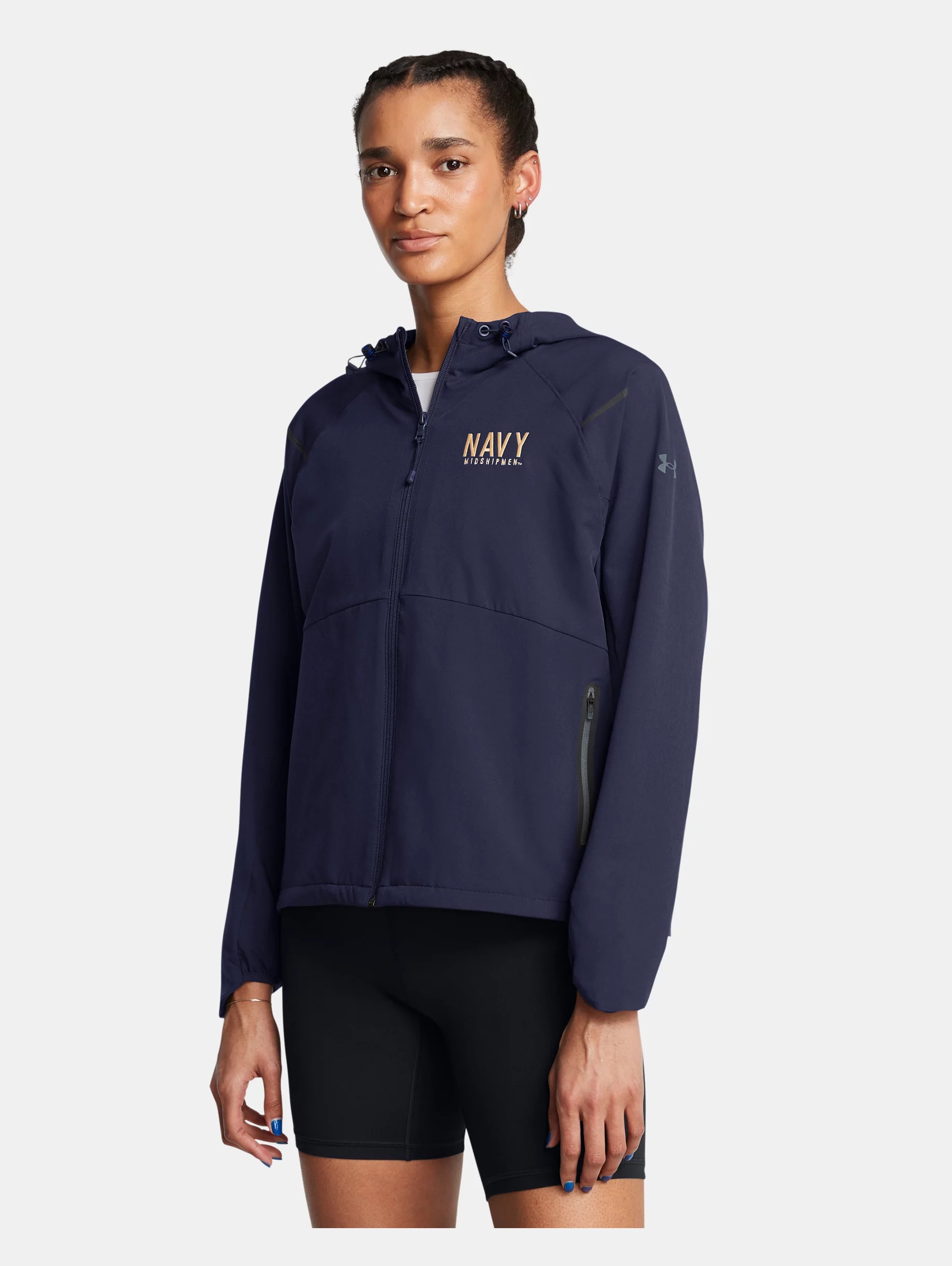 Women's UA Unstoppable Collegiate Hooded Jacket - 2