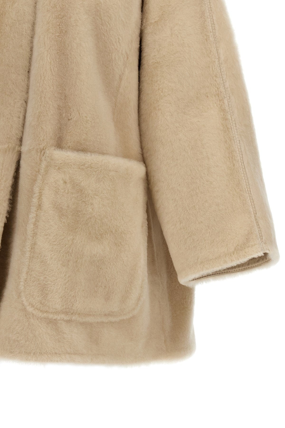 ジャケット Max Mara 'Santos' reversible sheepskin jacket (SANTOS 001) Max Mara Max Mara Women 'Santos' Reversible Sheepskin Jacket