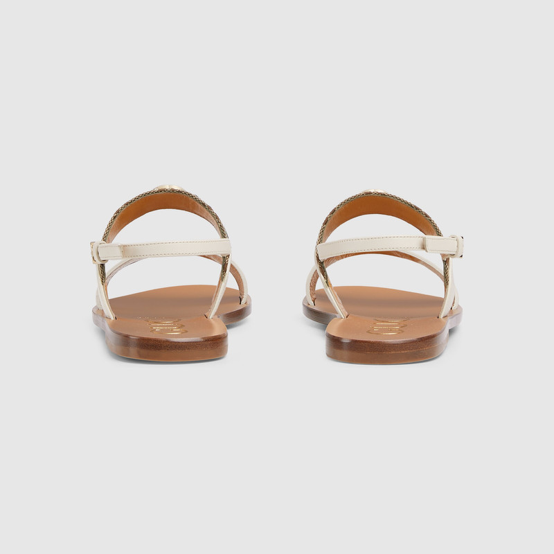 GUCCI Women's sandal with Interlocking G and Web outlook