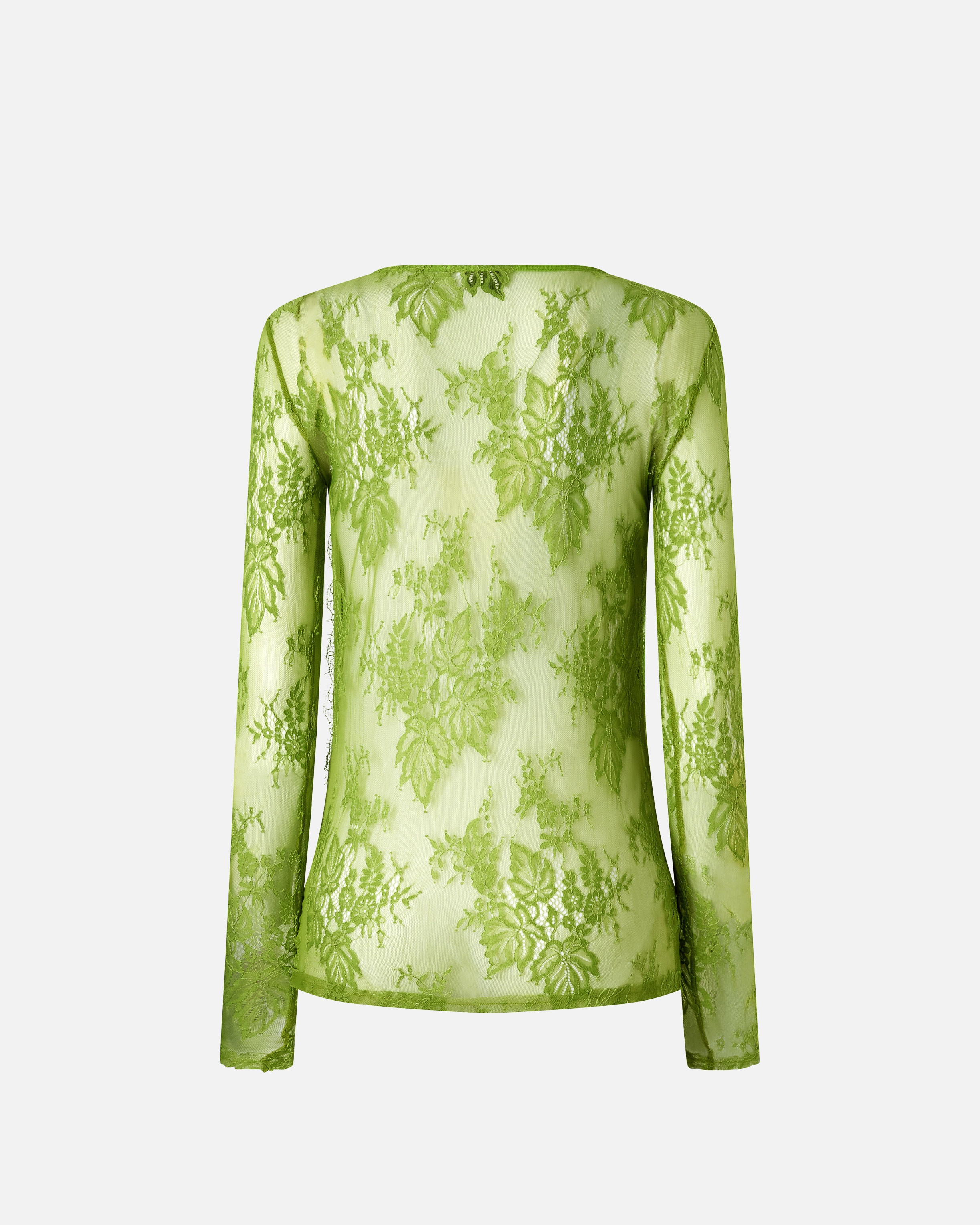 SLIM-FITTING LACE SWEATER WITH FRINGING - 6
