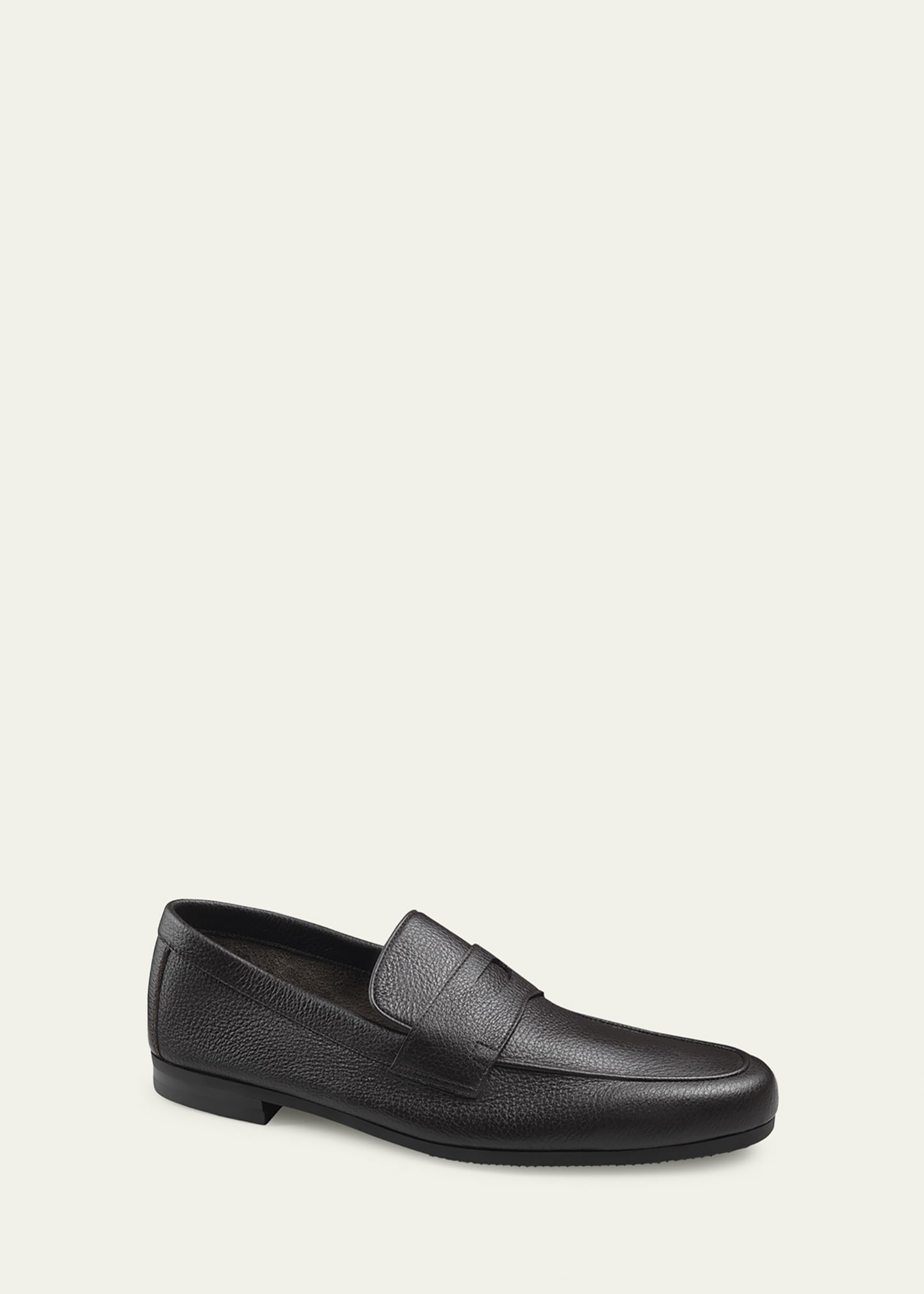 Men's Thorne Soft Textured Leather Penny Loafers - 2