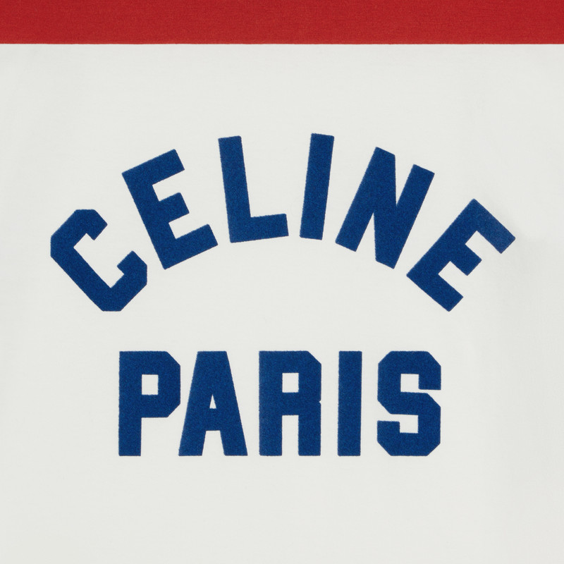 celine paris 70's T-shirt in cotton jersey 4