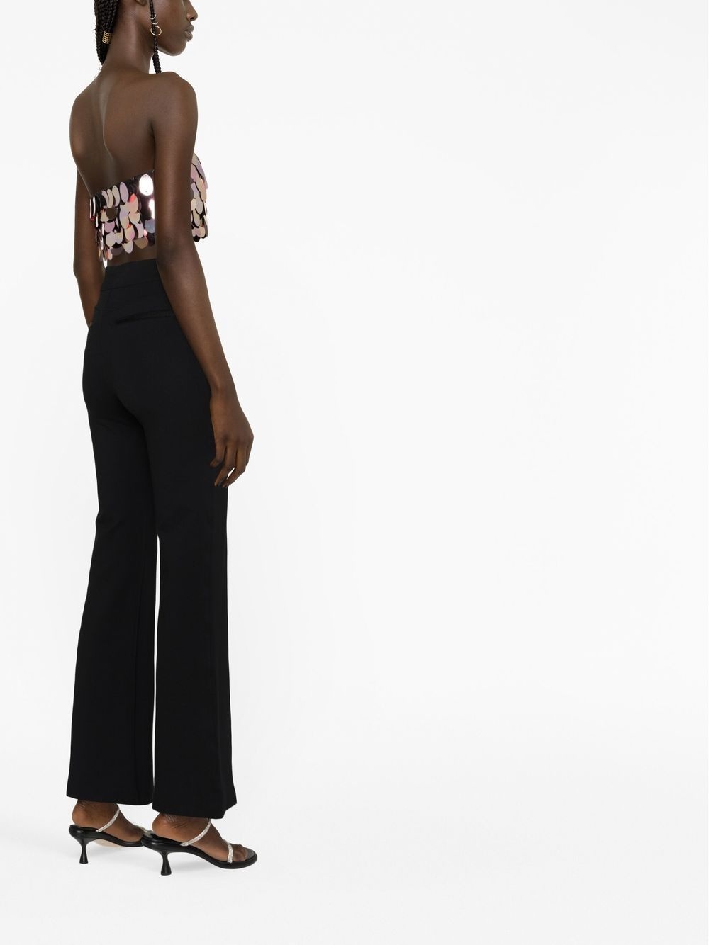 Sirena sequin-embellished crop top - 3