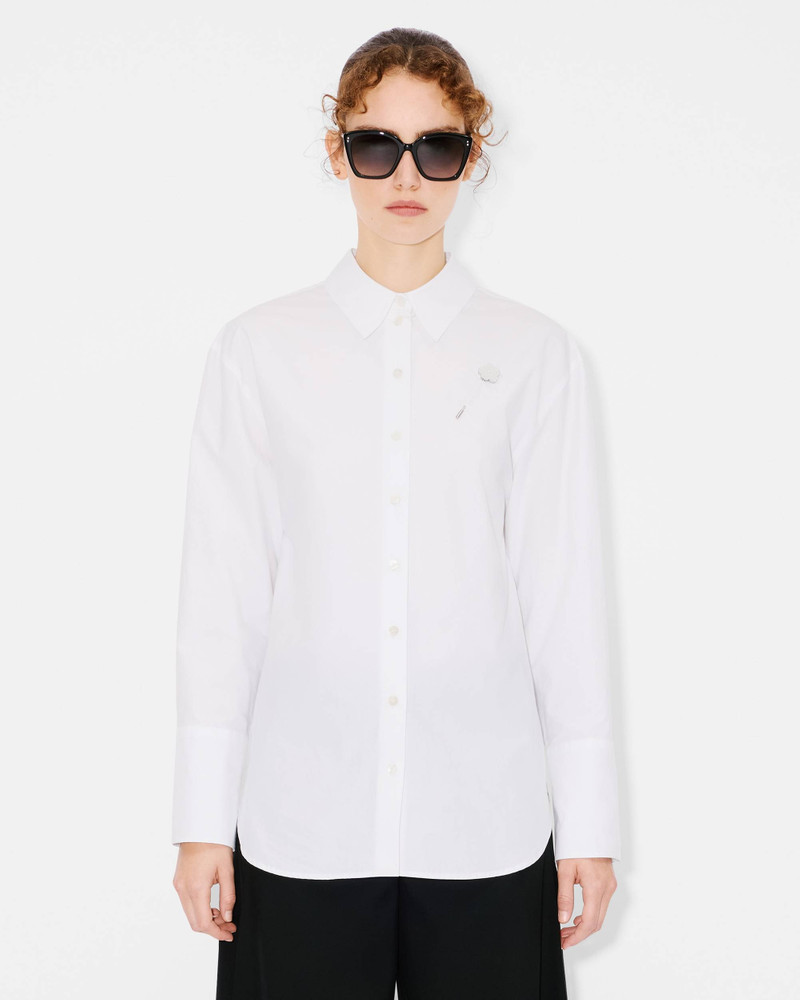 'Boke Flower' shirt in cotton poplin 3