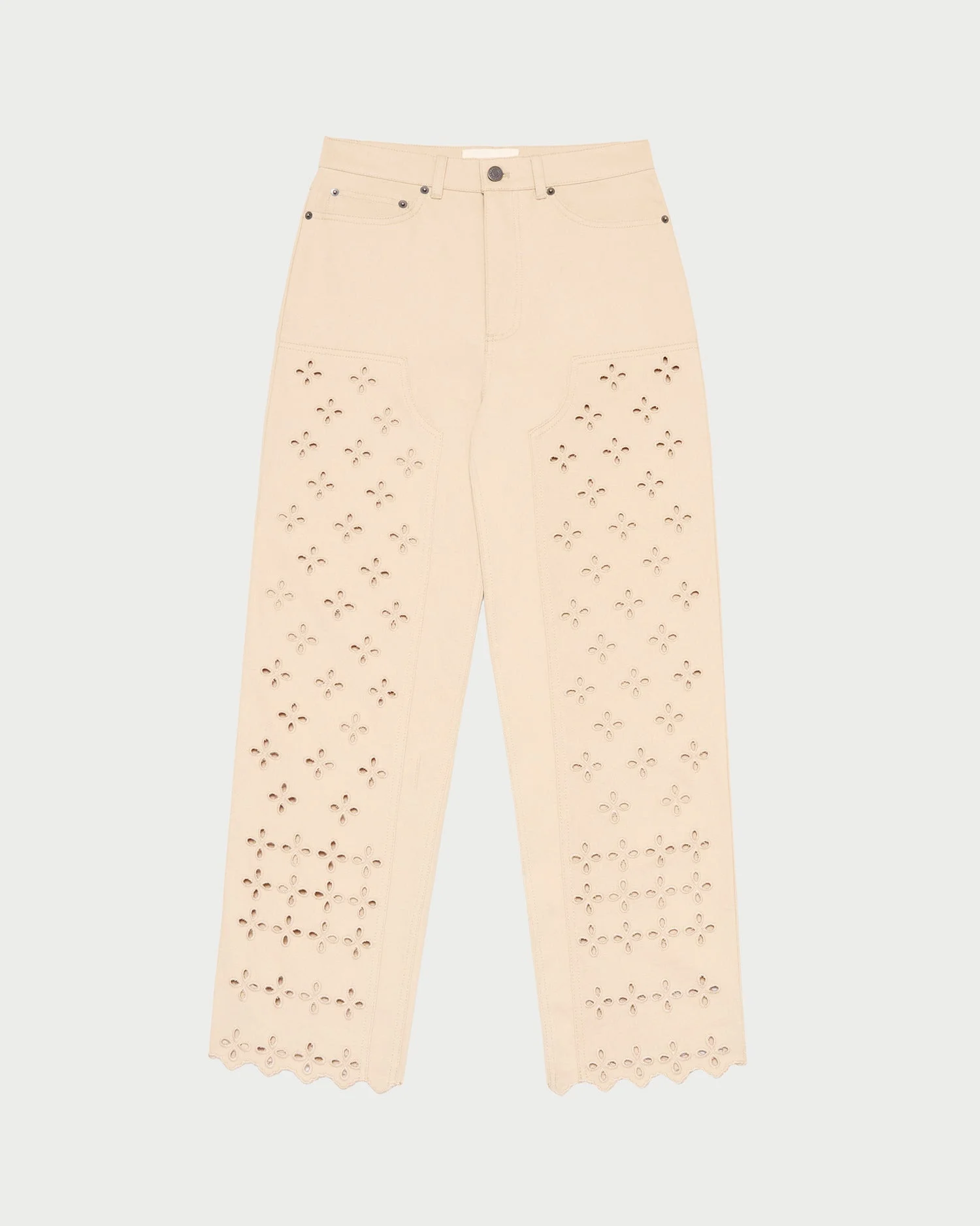 Demi Embroidered Pant - 1