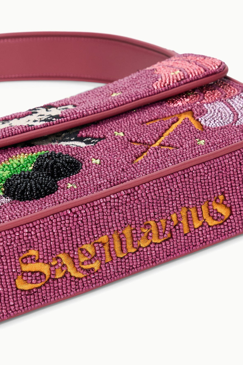 STAUD TOMMY ZODIAC BEADED BAG SAGITTARIUS 5