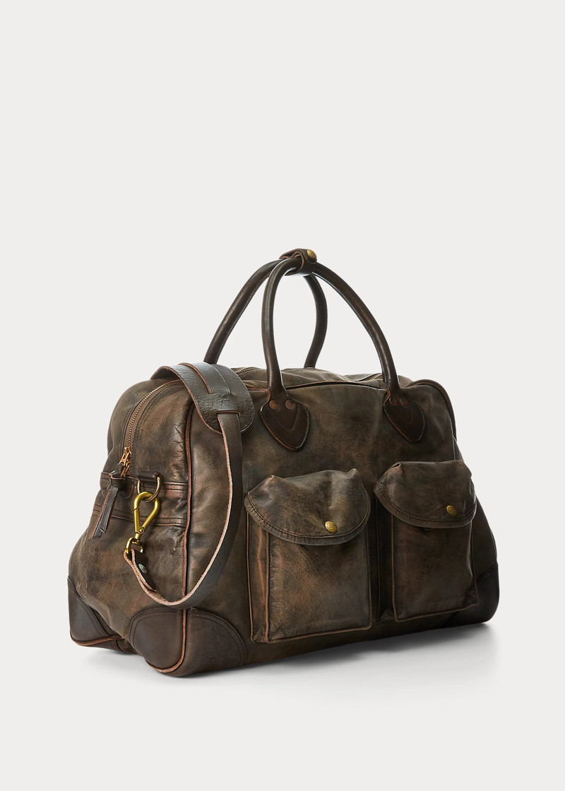 RRL by Ralph Lauren Leather Duffel outlook