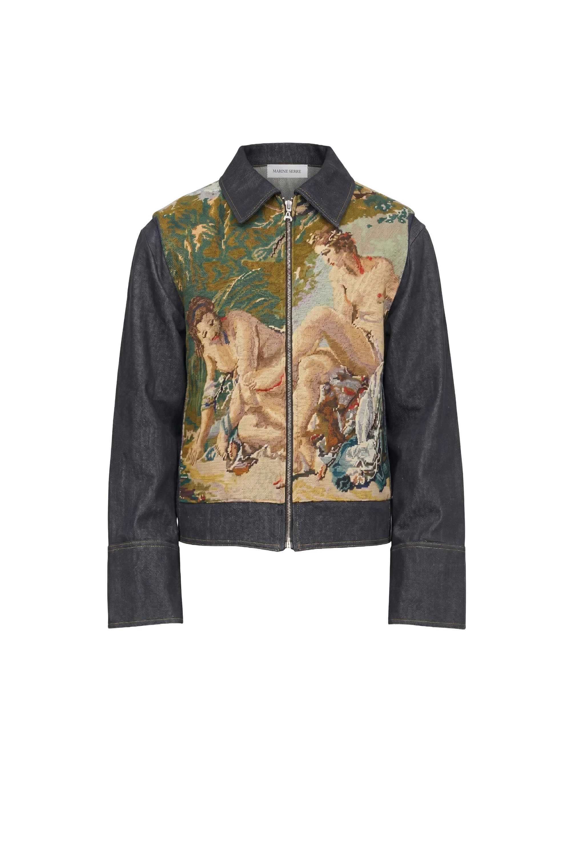 UPC CANEVAS RAW DENIM BLOUSON - 1