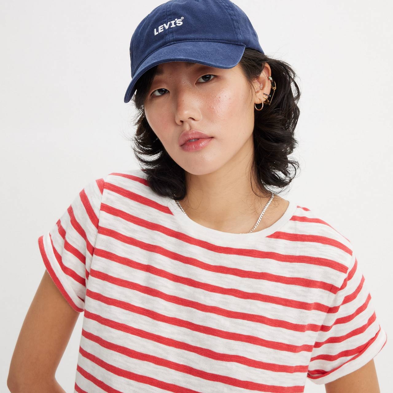 STRIPED MARGOT SHORT SLEEVE T-SHIRT - 5