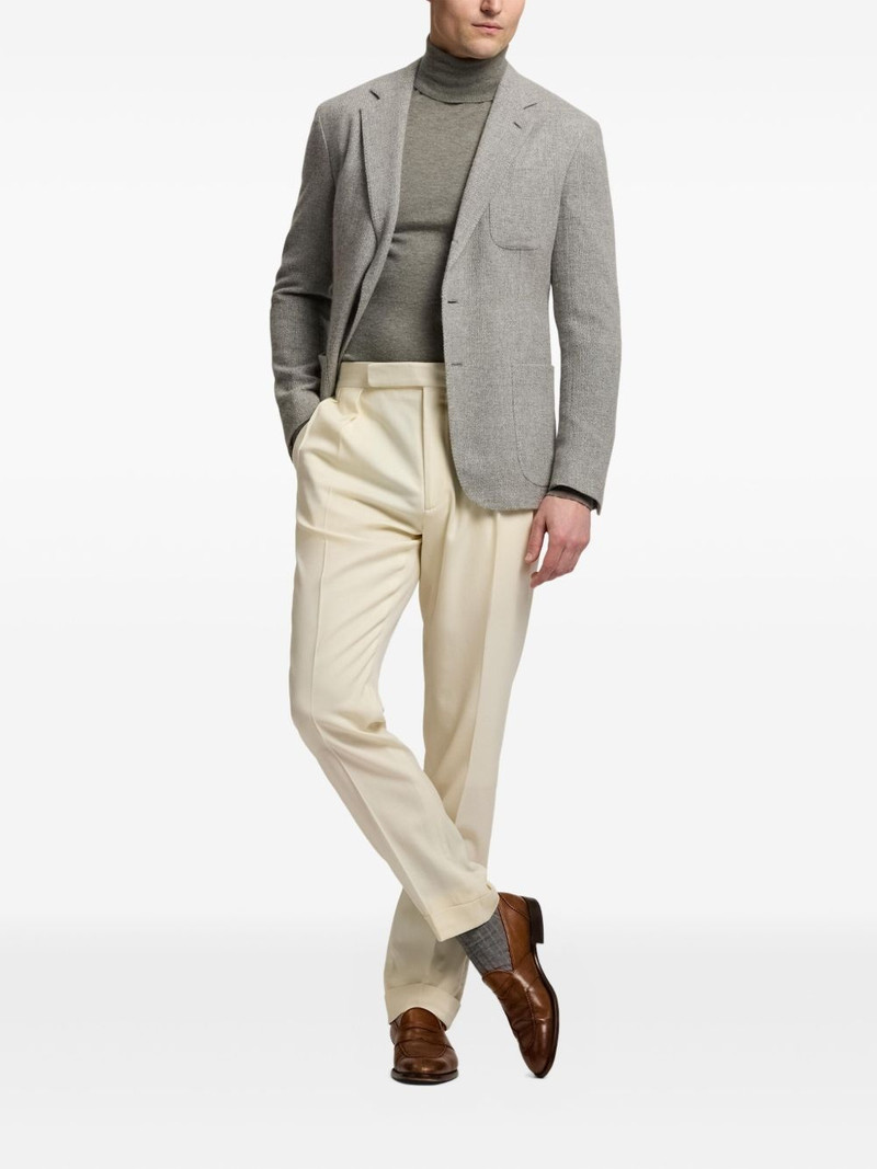 Ralph Lauren cashmere single-breasted blazer outlook