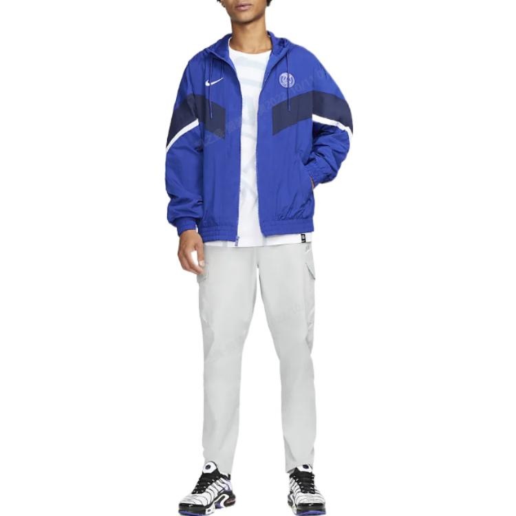 Nike Paris Saint-Germain Strike Woven Soccer Jacket 'Old Royal' DN3081-417 - 2