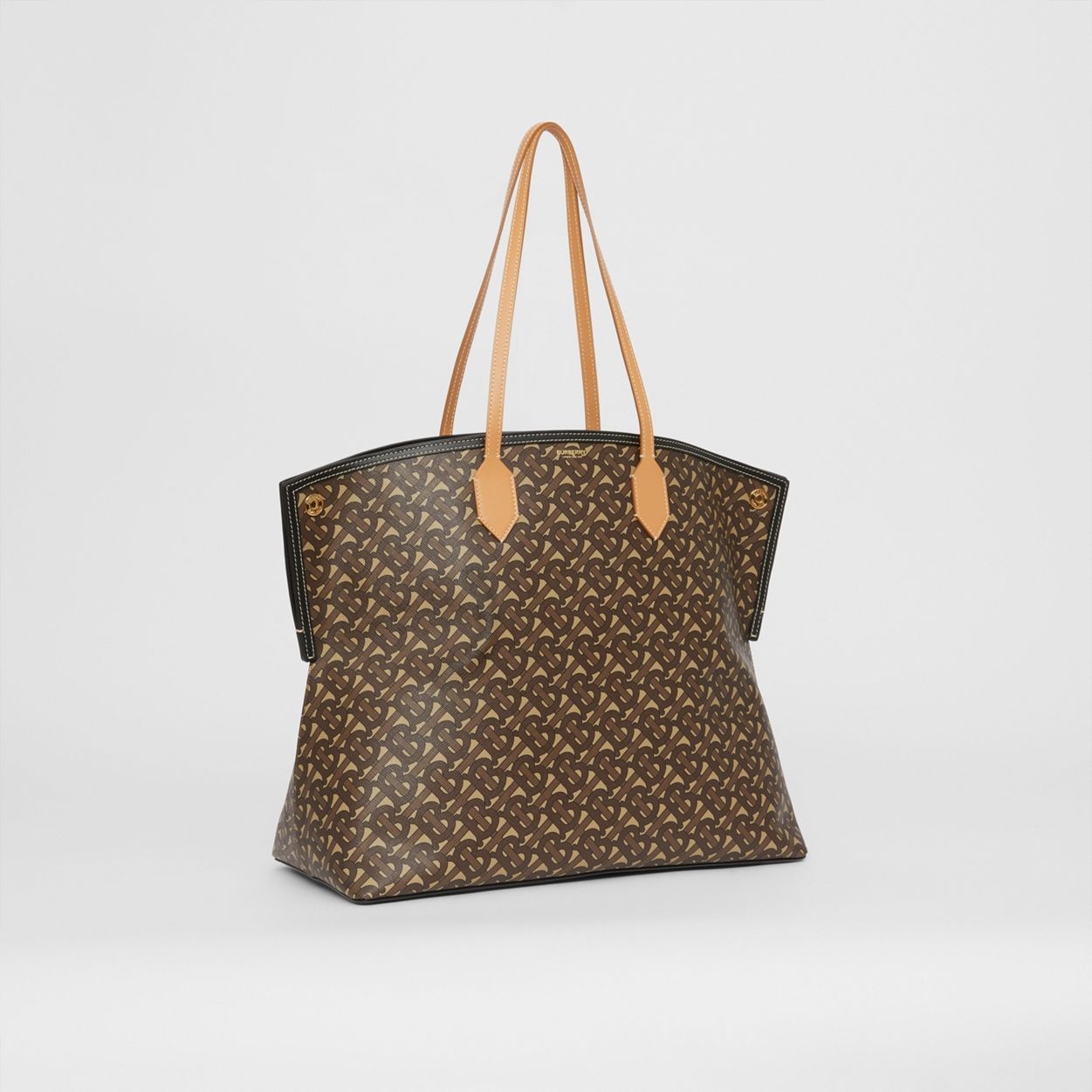 Large Monogram E-canvas Society Tote - 7