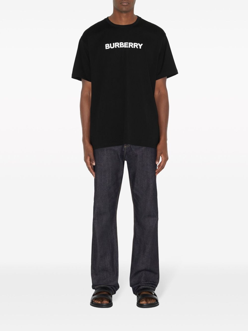 logo-print cotton T-shirt - 2