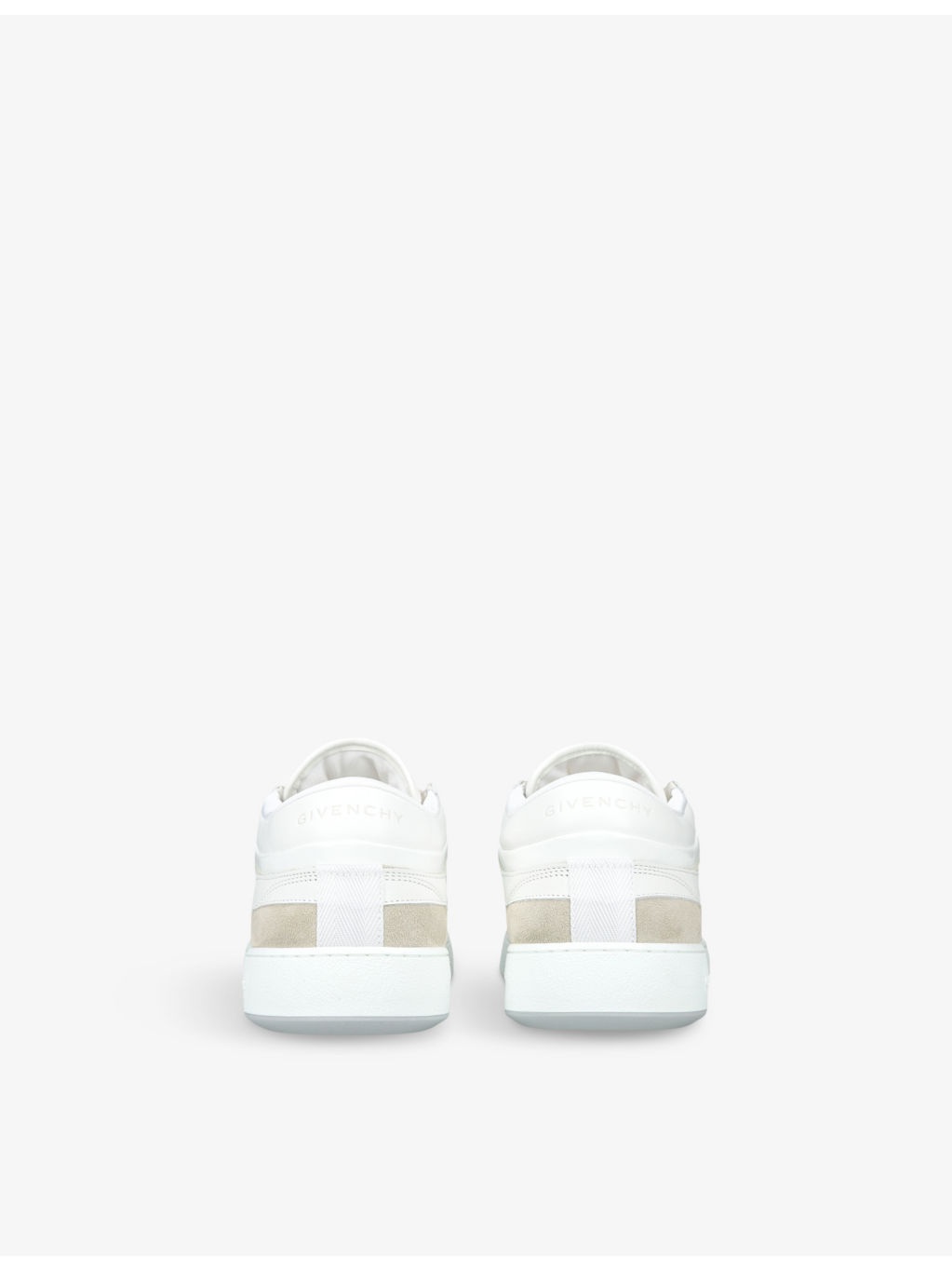 G Move leather and suede low-top trainers - 4
