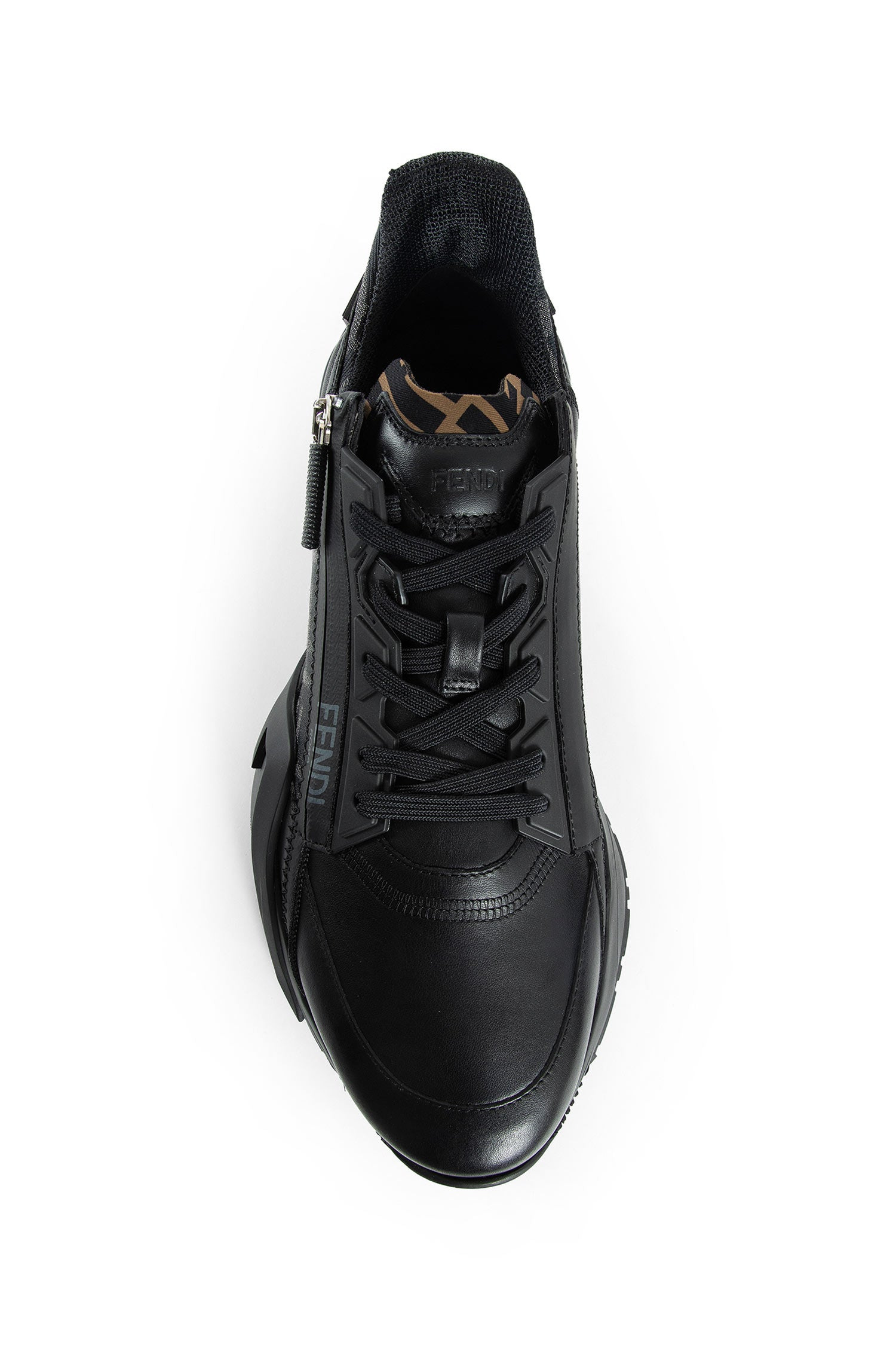FENDI MAN BLACK SNEAKERS - 5