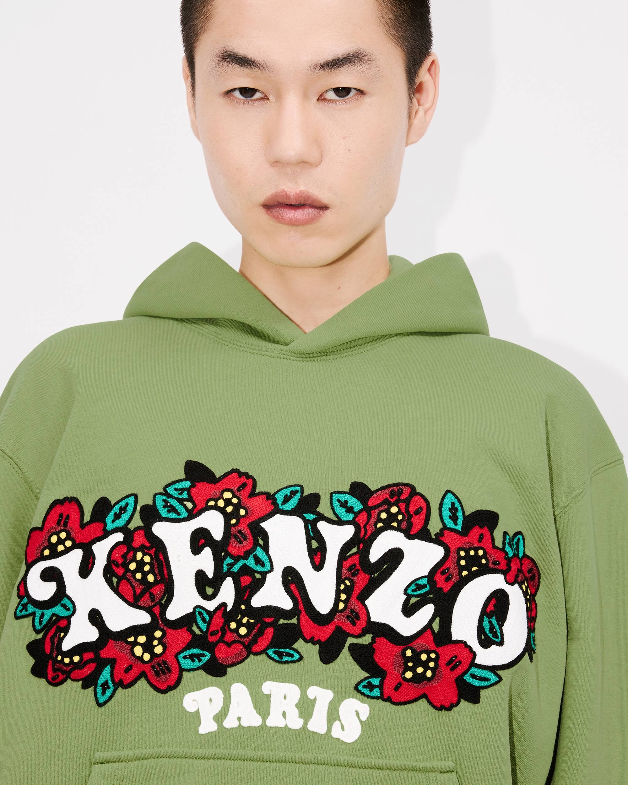 'KENZO by Verdy' embroidered hoodie in cotton - 6