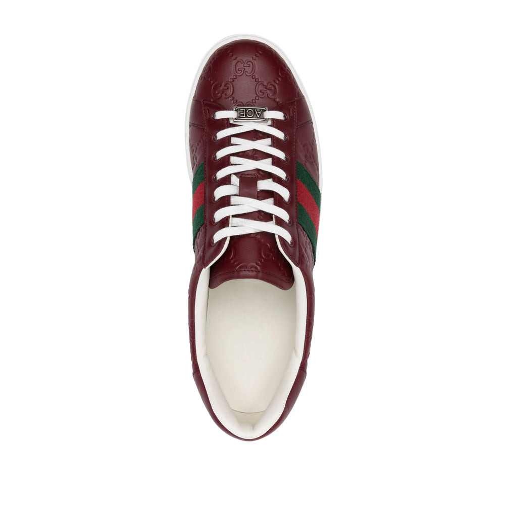 Gucci Red Trainers - Low-Tops Men - 3