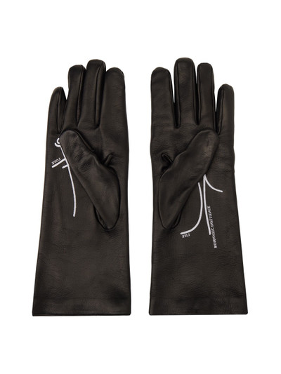 Ann Demeulemeester Black Krelis Gloves outlook