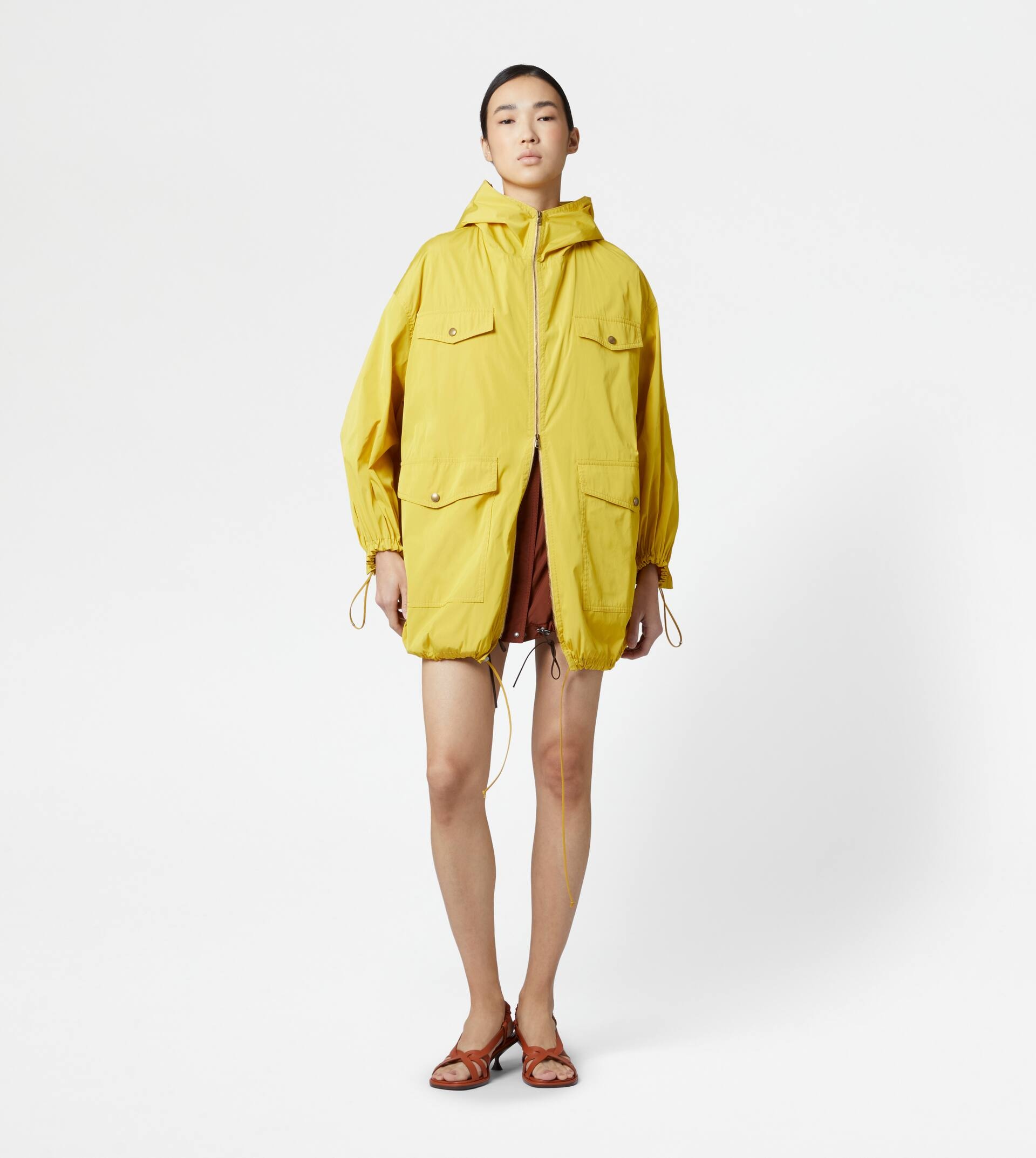 CABAN IN NYLON - YELLOW - 2