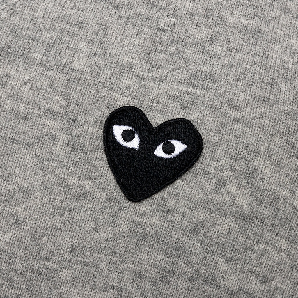 WOMEN'S KNIT SWEATER - GREY - 3