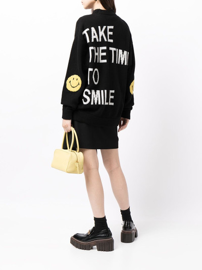 Joshua Sanders Take The Time To Smile cardigan outlook