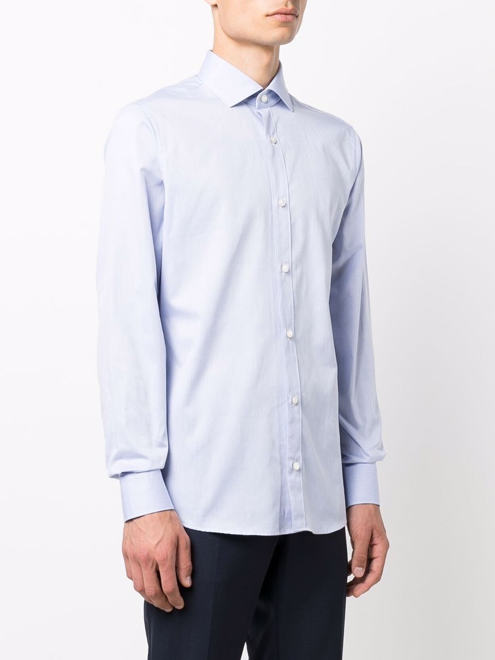 long-sleeve cotton shirt - 3