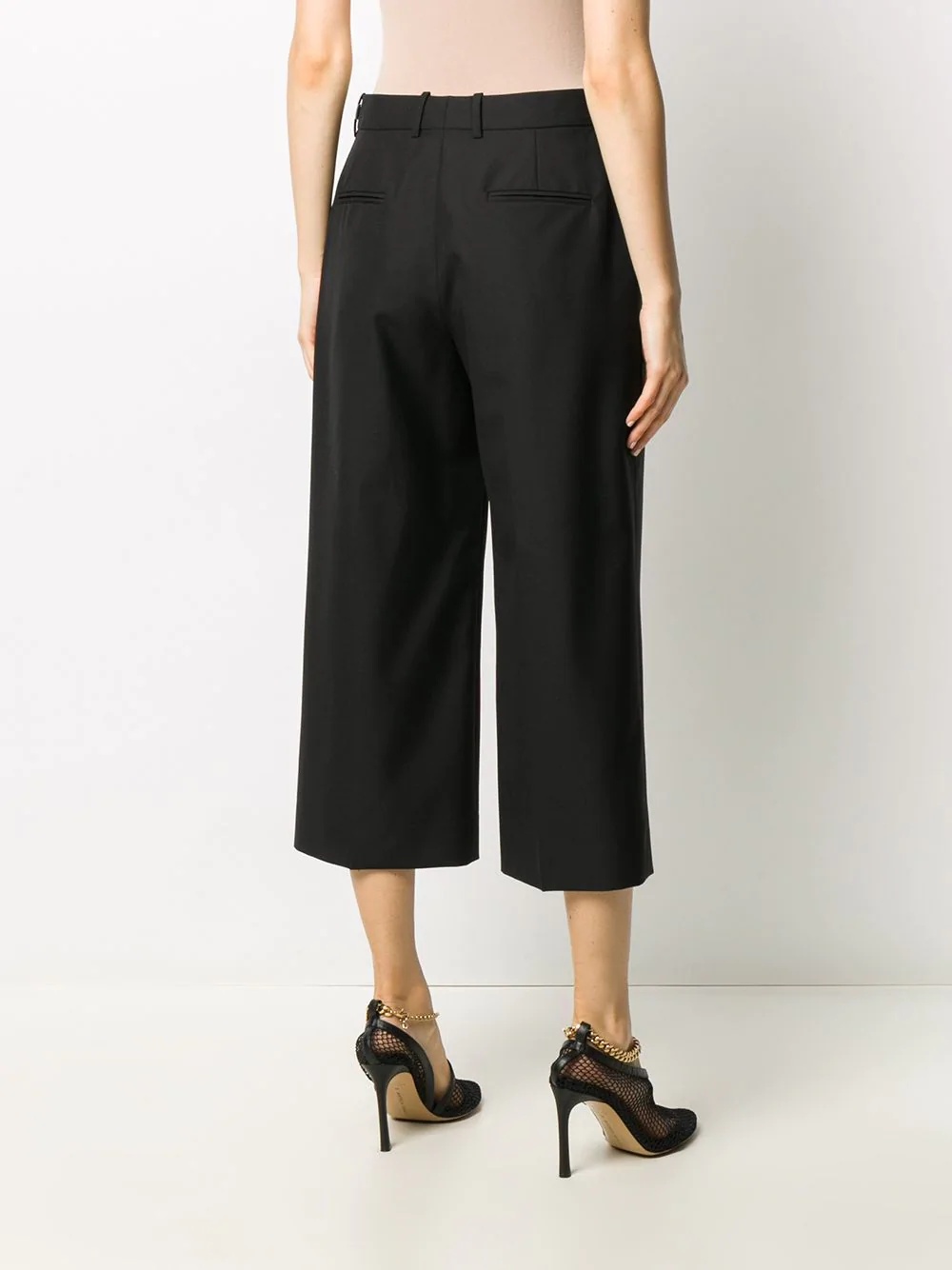 cropped tailored trousers  - 4