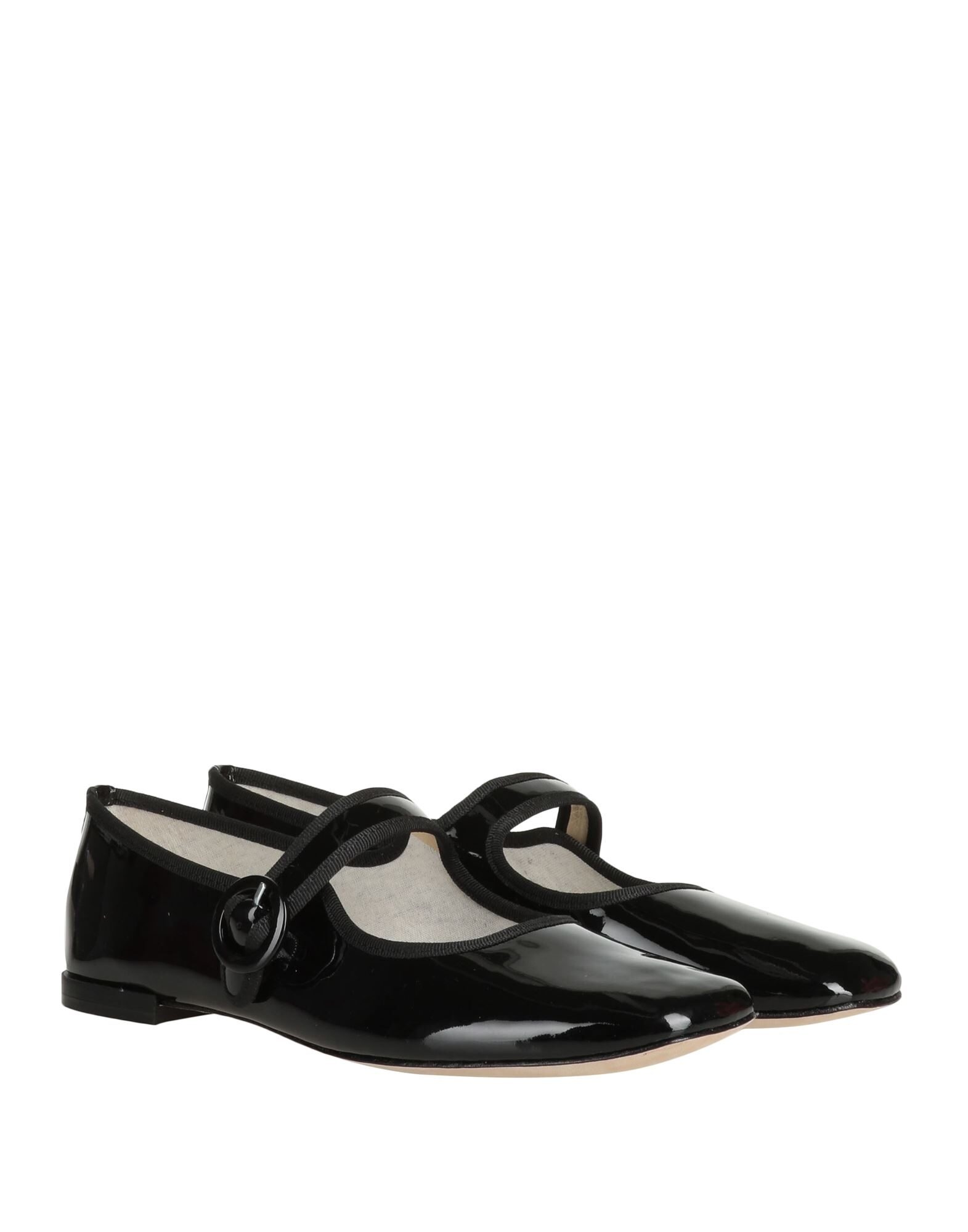 Black Women's Ballet Flats - 4
