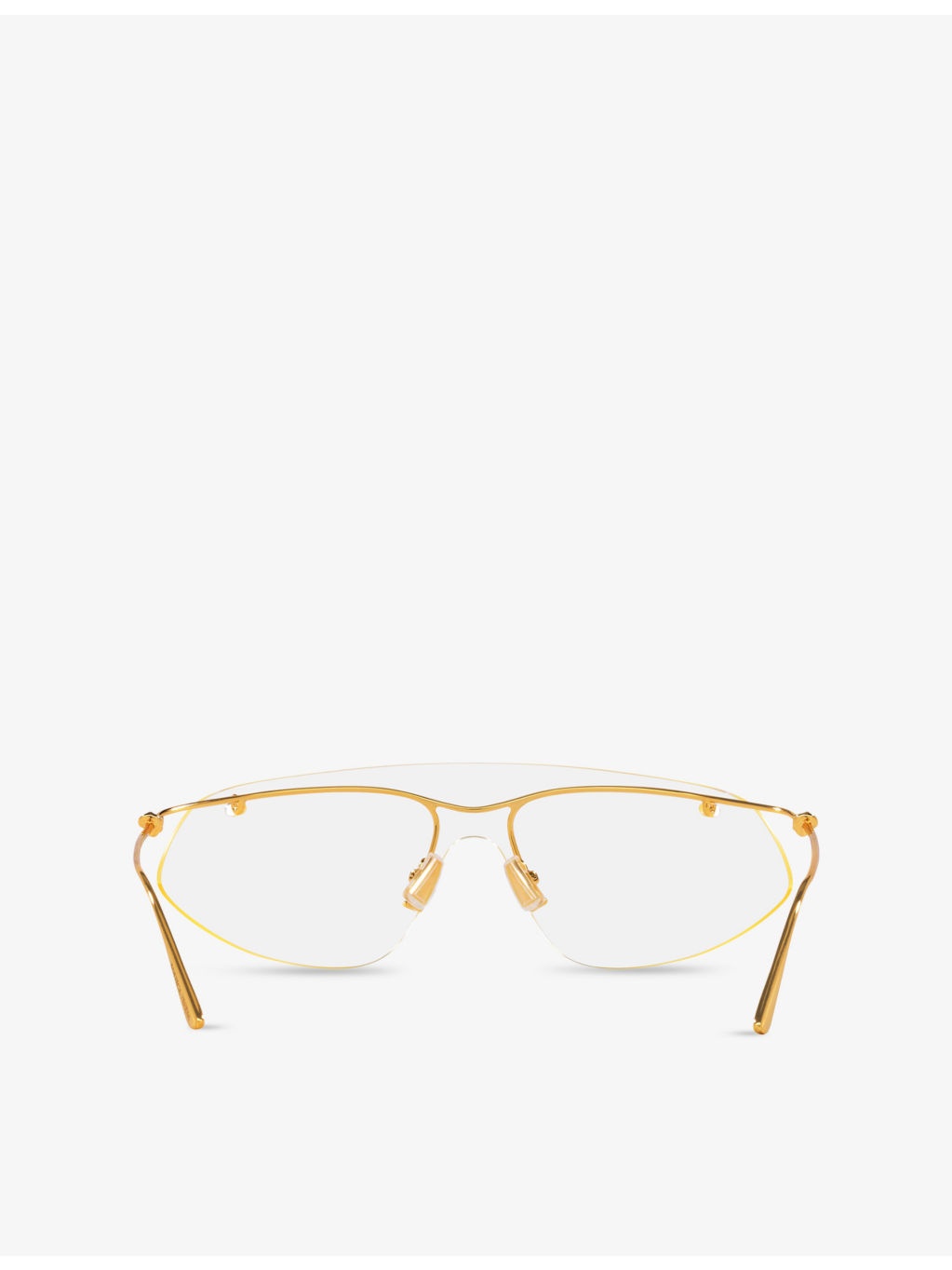 BV1272S Rectangle-Frame Metal Glasses - 4
