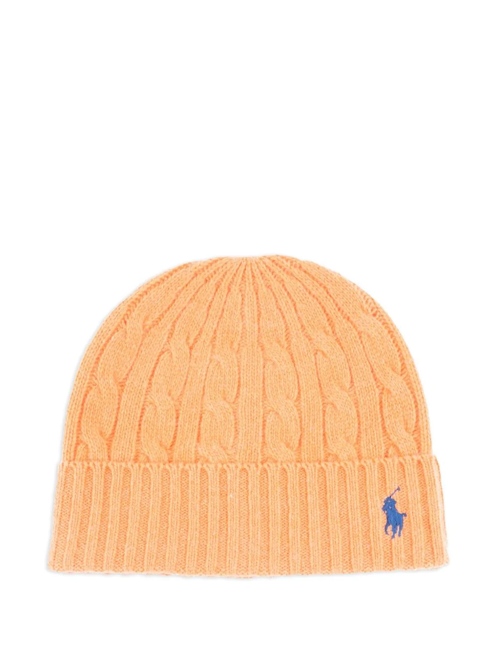 cable-knit beanie hat - 1
