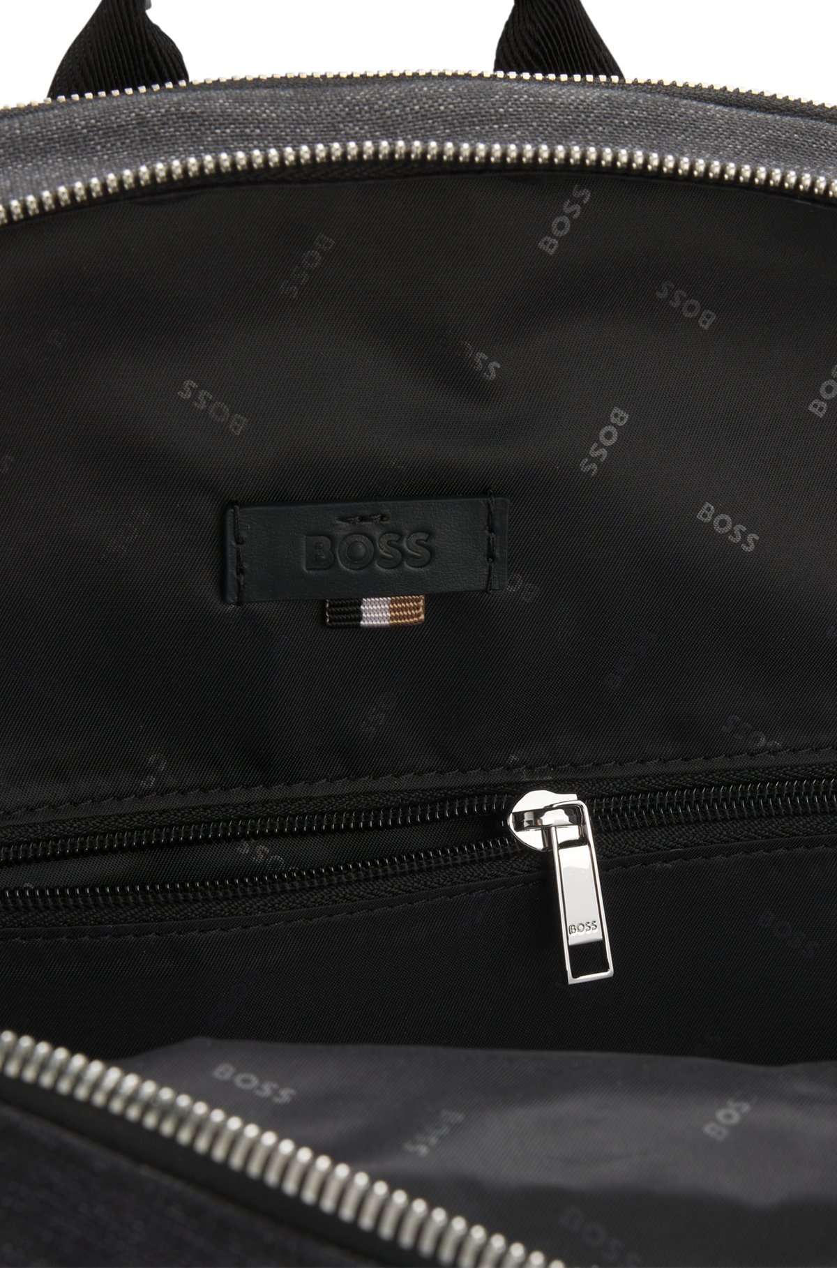 BACKPACK WITH CONTRAST SIDE POCKETS - 4