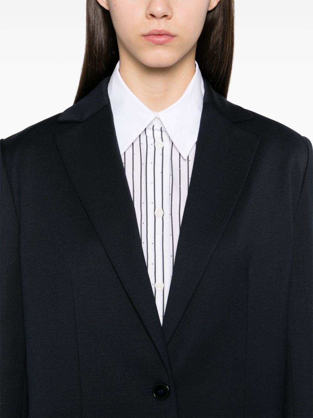 belted blazer - 5